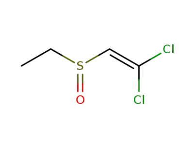 Ethyl 2,2-dichlorovinyl sulfoxide