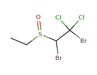 1,2-dibromo-1,1-dichloro-2-ethanesulfinyl-ethane